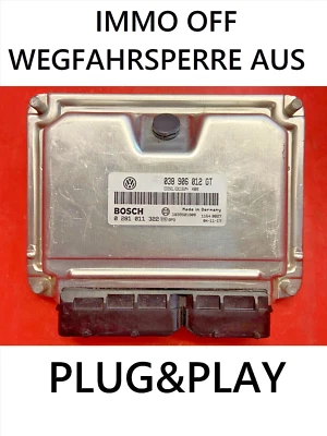 IMMO OFF / Plug&Play VW LUPO 1.7SDI ECU 0281011322 - 038906012GT /FAST COUR - Immagine 1 di 4