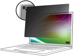 Filtr prywatności 3M BP133W9E do laptopów pełnoekranowych 33,8 cm (13,3 cala), 16:9 - Zdjęcie 1 z 2