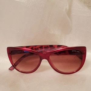 MK MICHAEL KORS M8015S 55 17 138 MADE IN ITALY LADIES SUNGLASSES PINK/TORTOISE - Picture 1 of 6