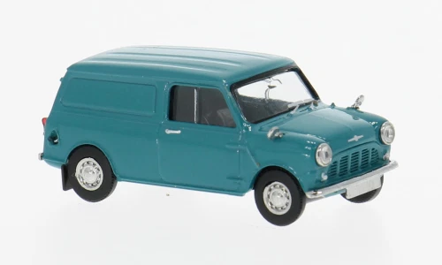 Austin Mini Countryman del 1960 blu a 1/87 di BREKINA HO BRE15366 - Immagine 1 di 1