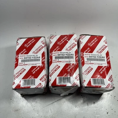 2008-2011 2013-2021 Lexus LX570 Oil Filter GENUINE OEM PART (Lot of 3x) *READ* - Image 1 of 4