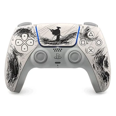 Sony PS5 DualSense® Wireless Controller - Ghost of Yotei™ Black Limited Edition - Image 1 of 3