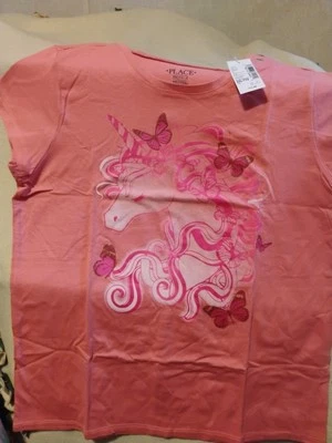Girls Unicorn Tshirts - Image 1 of 4