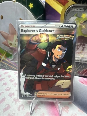 Explorer's Guidance - 200/162 - Ultra Rare - Temporal Forces - Pokemon - NM/M - Image 1 of 2
