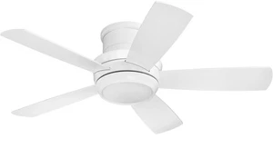 Craftmade TMPH445 Tempo Hugger 44" 5 Blade Indoor Ceiling Fan - - White - Picture 1 of 10