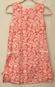 Lilly Pulitzer Peach Pink, Sleeveless Size 14, Girls - Picture 1 of 6
