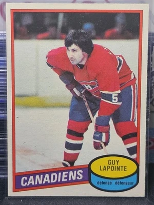 80-81 O-Pee-Chee Guy Lapointe 🚨🚨🚨 Montreal Canadiens  - Image 1 of 2