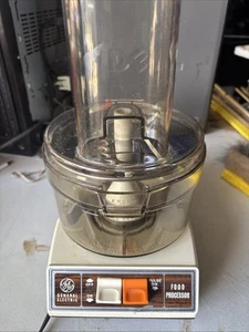 Vintage General Electric Food Processor D2FP1-4200 Made In USA. - Picture 1 of 10