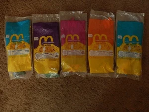McDonalds Vintage 1992 Spielzeug Set 5 Dino-Motion Dinosaurier VERSIEGELT IN VERPACKUNGEN - Bild 1 von 12