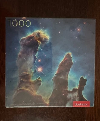 Rompecabezas PILARES Kazoo Azul NUEVO Y SELLADO - 1000 Piezas - Telescopio Hubble Espacial Foto 1 de 4