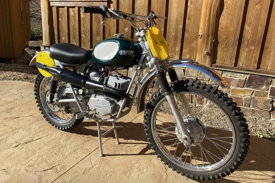 1969 Penton 125 Six Day POSTER | Motorcycle Dirt Bike Wall Art 36x24 Print - Image 1 of 3