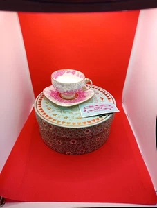Wedgwood Deco Bloom Bone China Cup & Saucer Set - Picture 1 of 11