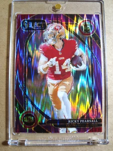 2024 Ricky Pearsall Select Rookie Club Level Purple Shock Prizm RC /360 🔥🔥🔥 - Bild 1 von 3