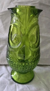 Lámpara de hadas búho de vidrio verde vikingo vintage - Imagen 1 de 7
