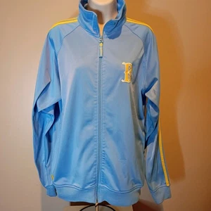 Vintage Russell Athletics Boston Red Sox Track Jacket Adult Size Small S Lt Blue - Picture 1 of 13