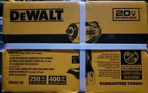 Llave de impacto DeWalt DCF911B 20V MAX* 1/2" con yunque de anillo de cerdo (solo herramienta) - Imagen 1 de 5