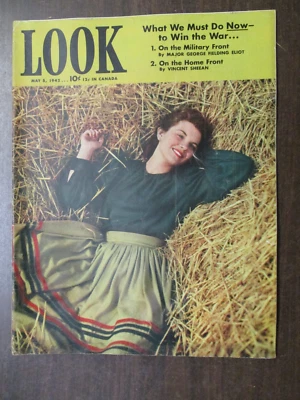 LOOK MAGAZINE MAY 5, 1942 THE MILITARY & HOME FRONTPHYLLIS FORBES DAMON RUNYON - Image 1 of 2