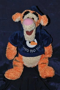 Peluche Doudou Tigrou DISNEY Hammersmith Orange Sweat Bleu Sno 34 Cm Etat NEUF - Picture 1 of 1