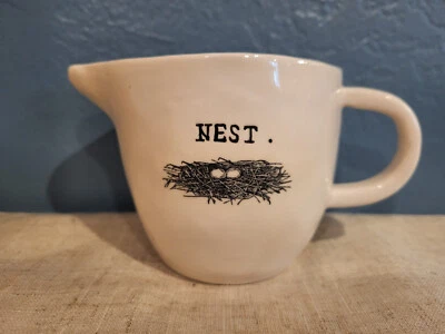 RAE DUNN Vintage NEST Creamer M Studio - Image 1 of 4