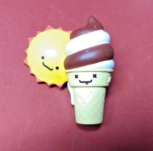 Ice Cream Cone & Sun Kidrobot BBFS Ray & Softee Vinyl Figures Kid Robot Toys - Picture 1 of 4