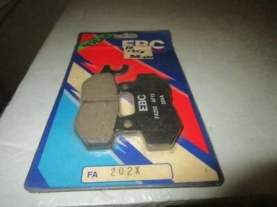 Nuevas pastillas de freno delanteras EBC para Yamaha YZ125 250 RM 125 RM250 FA 202X FA202X Foto 1 de 3