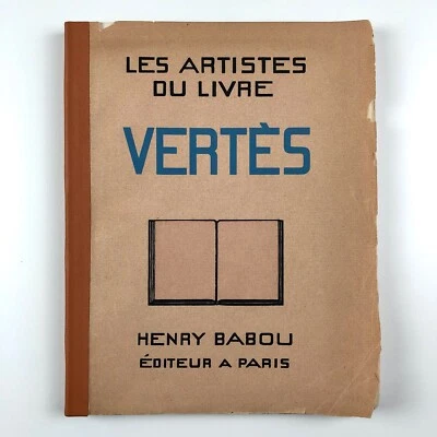 Les Artistes du Livre | Marcel Vèrtes Henry Babou, Paris, 1930 - Image 1 of 4