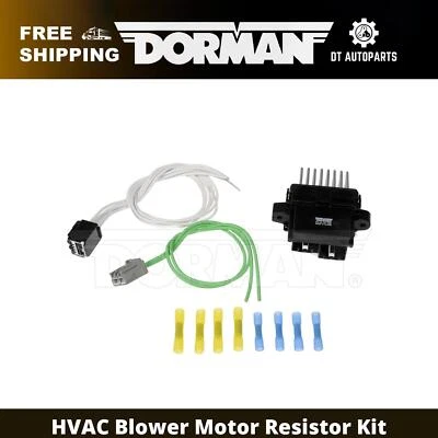 Kit de resistencia del motor soplador HVAC Dorman 2007-2014 GMC Yukon XL 1500 2008 2009 Foto 1 de 4