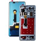 For Huawei P30 Pro OLED VOG-L29 L09 LCD Display Touch Screen Frame Fingerprint