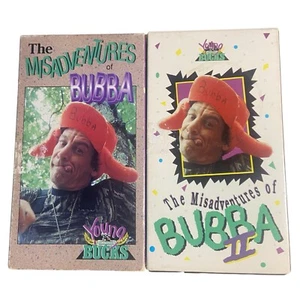 The Misadventures Of Bubba 2 VHS Ernest Jim Varney Young Bucks Lot of 2 - Picture 1 of 6