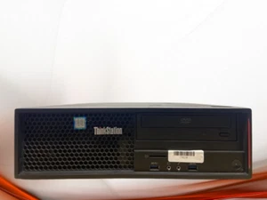 Lenovo ThinkStation P320 SFF Intel i7-7700 3.60GHz 16GB RAM 180GB SSD 2TB Win 10 - Picture 1 of 2