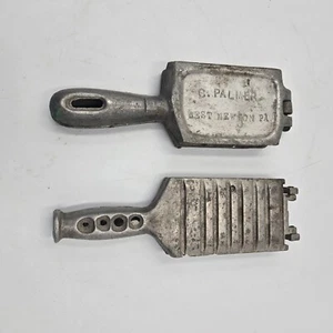 C Palmer Mfg. Sweet Son Fishing Lead Sinker Mold #151 Tie On Weights Flat Lot 2 - Picture 1 of 4