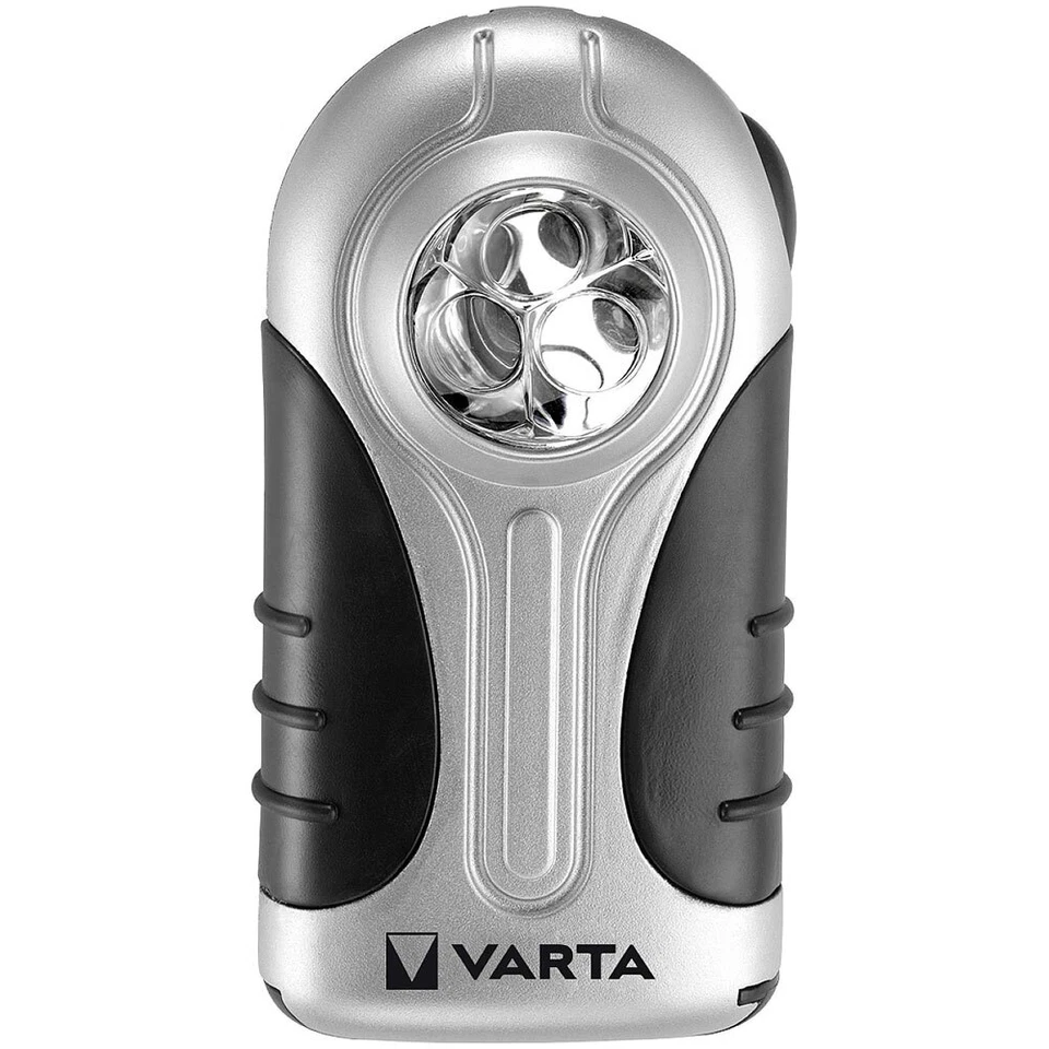 Varta 16647101421 Silver Light 3AAA Lampada Piatta Robusta Con Obiettivo LED - Immagine 1 di 1