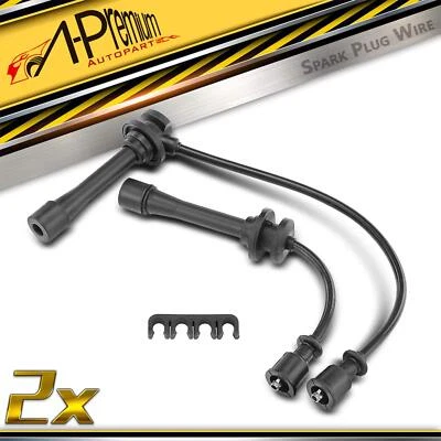 Juego de 2 cables de bujías para Kia Sportage 1995-2002 L4 2,0 L DOHC OK013-18-180B Foto 1 de 4