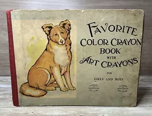 Very RARE Vintage Children's 1915, Coloring Art Book/Set for Girls/Boys (1907) - Imagen 1 de 19