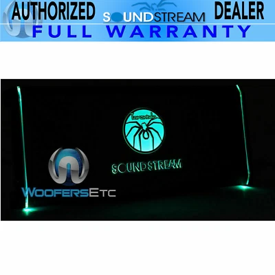 SOUNDSTREAM T5.2500DL 5-CHANNEL 2500W COMPONENT SPEAKERS SUBWOOFER AMPLIFIER - Image 1 of 4