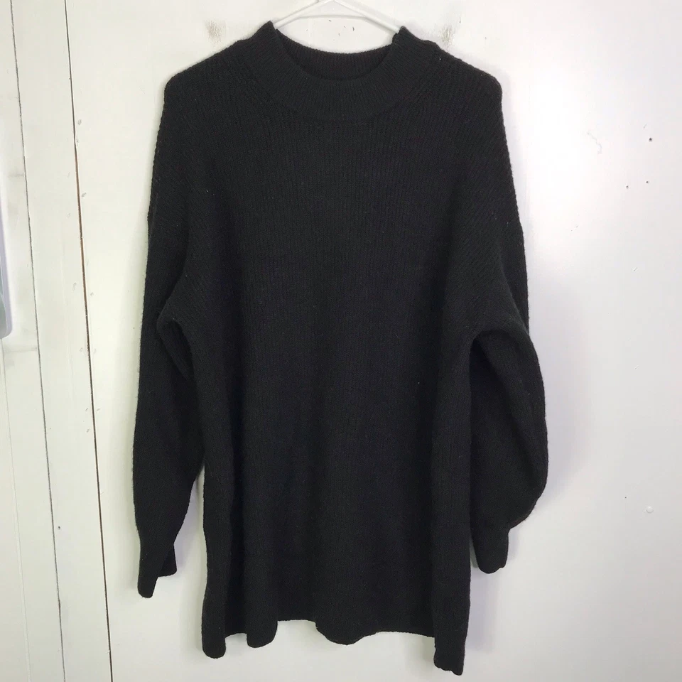 Suéter Hm Para Mujer Mediano Grande Hombro Caído Cómodo Acogedor Tejido Mezcla de Lana Foto 1 de 4