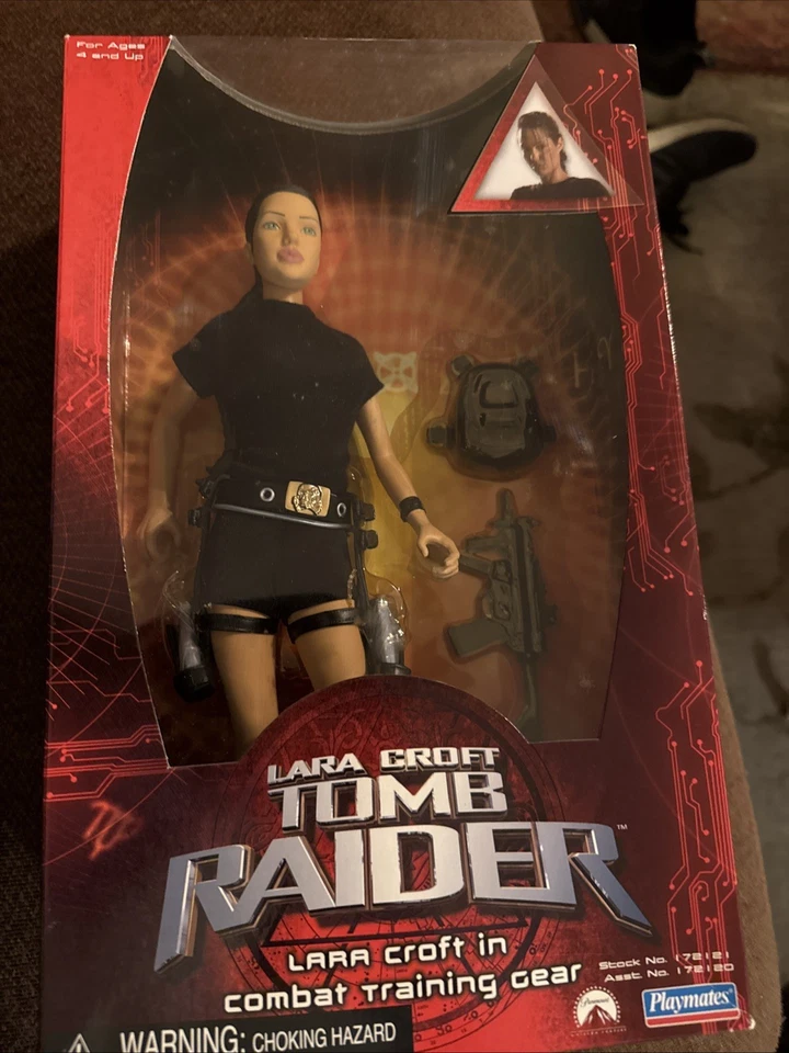 Figura de acción Lara Croft Tomb Raider Angelina Jolie equipo de entrenamiento de combate nueva Foto 1 de 4