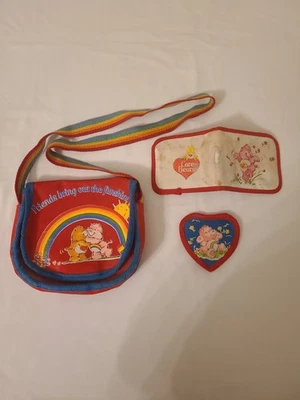 BOLSO, CARTERA Y MONEDERO VINTAGE CAREBEAR AÑOS 80 Foto 1 de 4