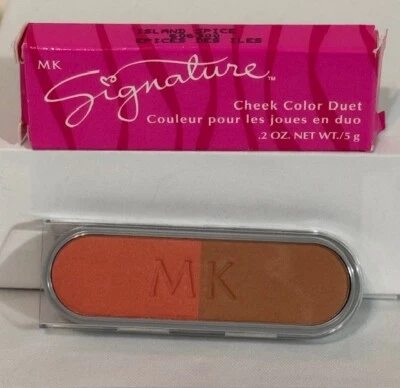 MARY KAY Signature Cheek Color Duet ISLAND SPICE .2 oz /.5g New In Box # 606300  - Image 1 of 4