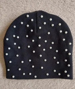 Mütze Mädchen schwarz  - Bild 1 von 4