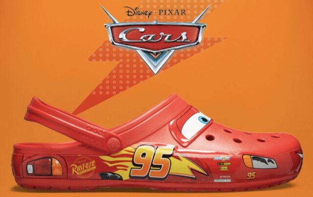 Lightning McQueen Crocs Clog Cars 4M, 5M, 6M, 7M, 8M, 9M, 10M, 11M