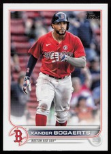 2022 Topps Series 1 #8 XANDER BOGAERTS Boston Red Sox