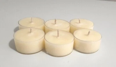 25 TEA LIGHTS IN SNOW ANGELS  HIGHLY SCENTED HANDMADE - Image 1 of 4