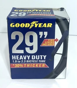 Goodyear 29" x 1.9"-2.3", 30% Thicker Heavy Duty Bike Tube, Black - Picture 1 of 2