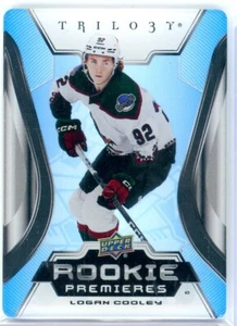 2023-24 Upper Deck Trilogy Rookie Premieres Plexi #RP31 Logan Cooley - Picture 1 of 2