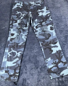 Pantalones Camuflados Azules Para Hombre 36 Azul Bosque Uniforme Pantalones 36/34 Nuevo Con Etiquetas-B Estilo - Imagen 1 de 14