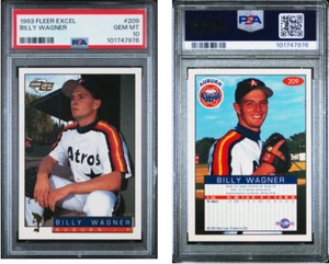 1993 FLEER EXCEL BILLY WAGNER ROOKIE CARD RC #209 PSA 10 GEM *POP 8* 1017476 - Picture 1 of 1