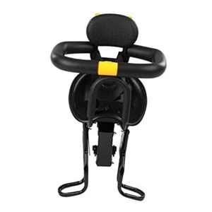 Bike Baby Seat Kids Child Safety Carrier Front Seat Saddle Hard Backrest - Picture 1 of 7