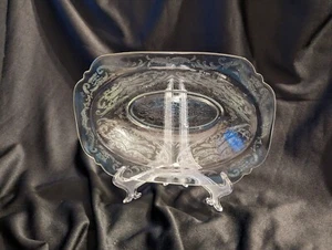 Bundesglas oval umrandet Schüssel Depressionsglas, 10""x 7"" - BITTE DESC LESEN - Bild 1 von 14