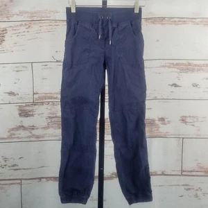 Hanna Andersson Twill Jogger Pant Navy Size 140 = 10 - Picture 1 of 9